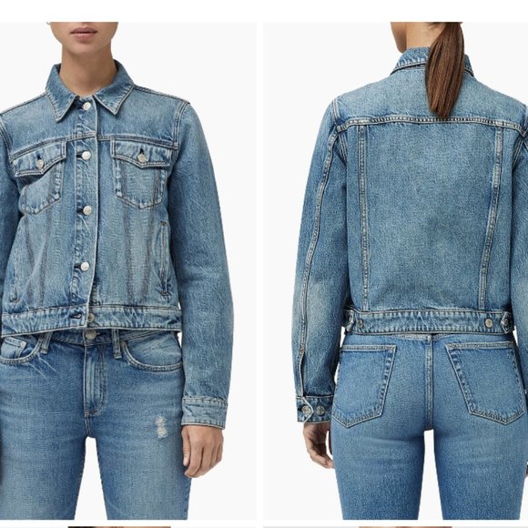 rag & bones Nico Denim Jacket - size M - Picture 11 of 12